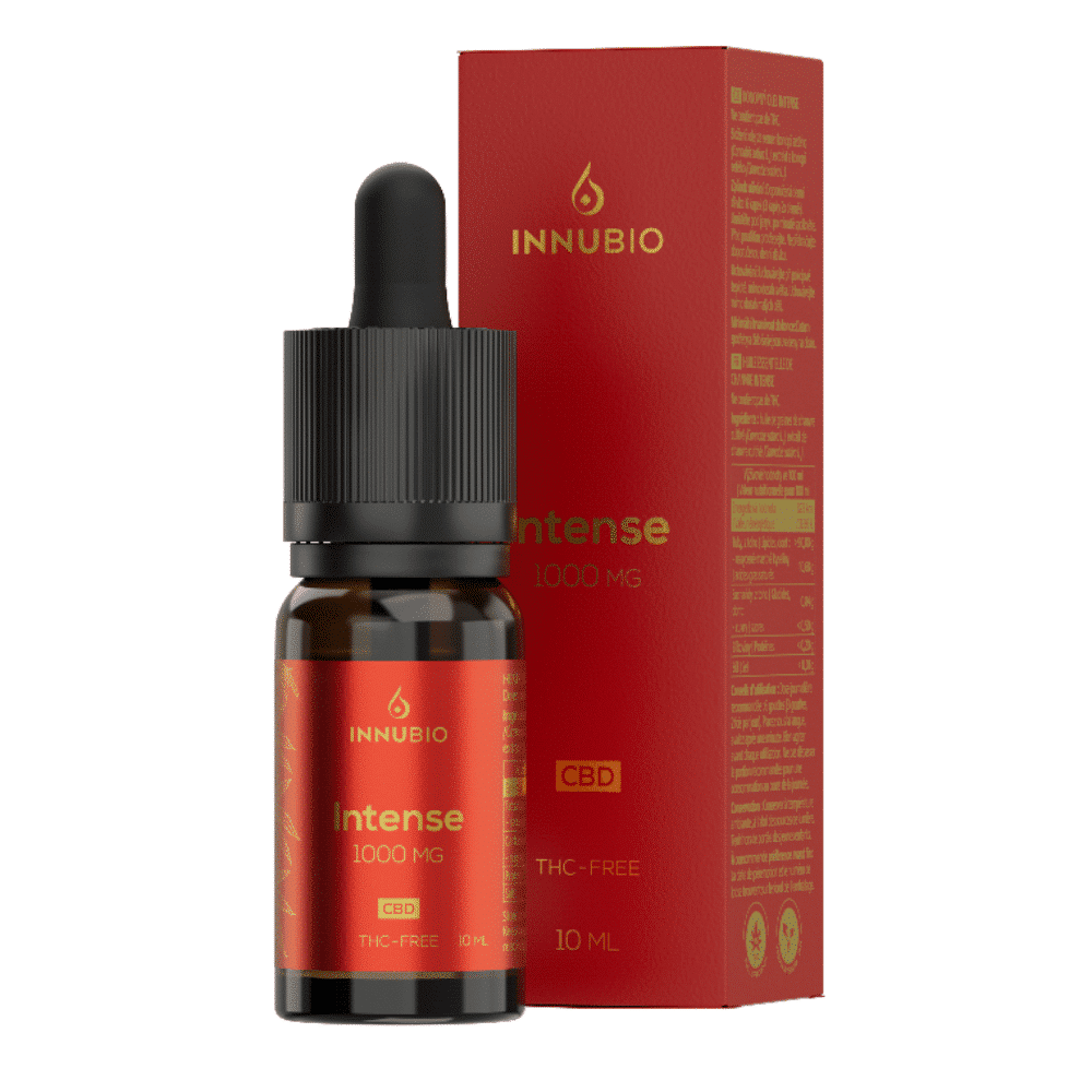 INNUBIO Intense sans THC 1000mg (10%) CBD 10ml